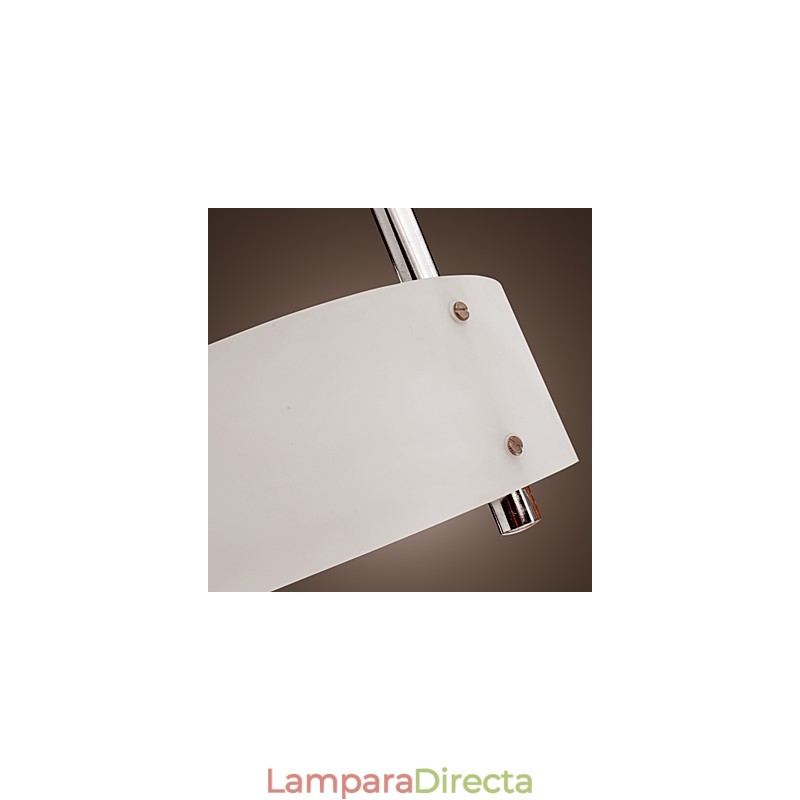 Lámpara de araña moderna contemporánea de metal cromado estilo mini, empotrada para garaje