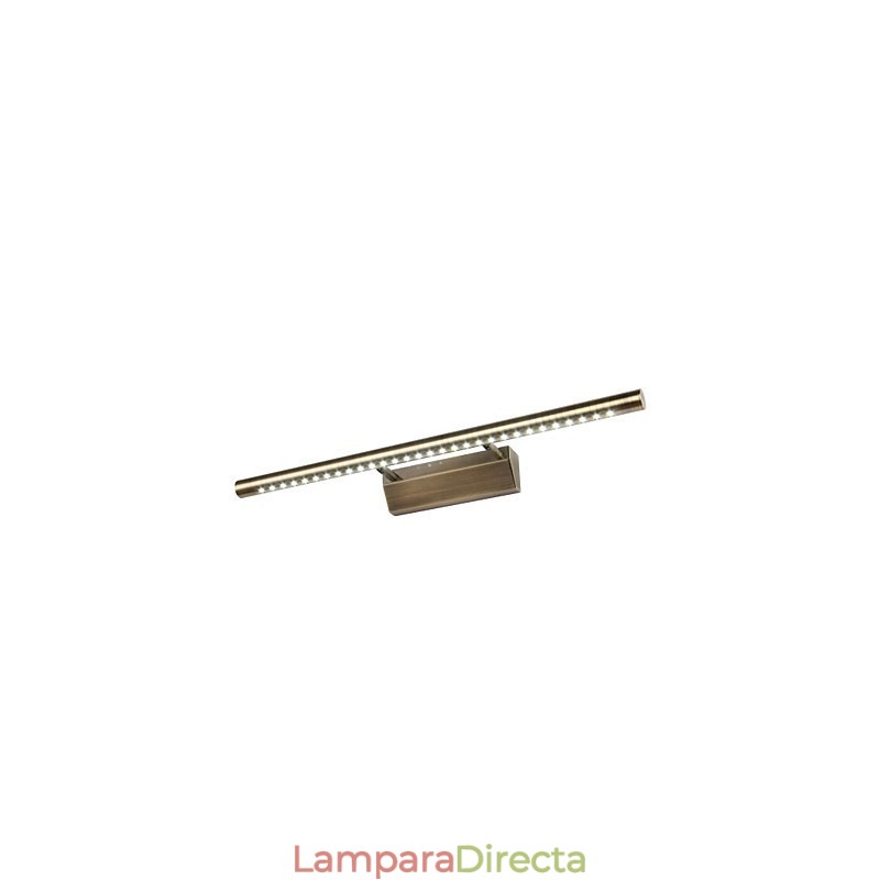 Lámpara de espejo de tubo redondo de hardware