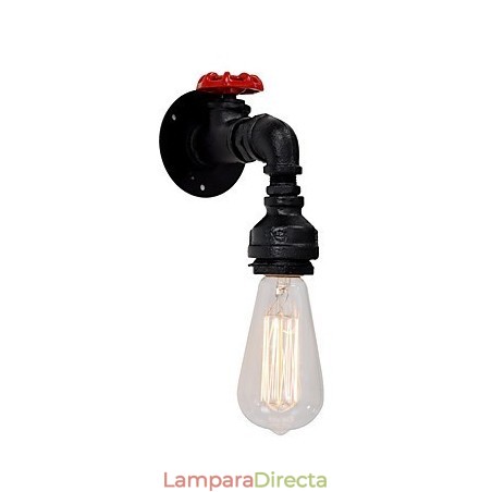 Lámparas de pared con forma de tubería de agua, estilo industrial retro, creativas, de metal, para restaurantes, cafeterías, bares, mesas de bar, apliques de pared. Lámparas de pared con forma de tubería de agua, estilo industrial retro, creativas, de metal, para restaurantes, cafeterías, bares, mesas de bar, apliques de pared.