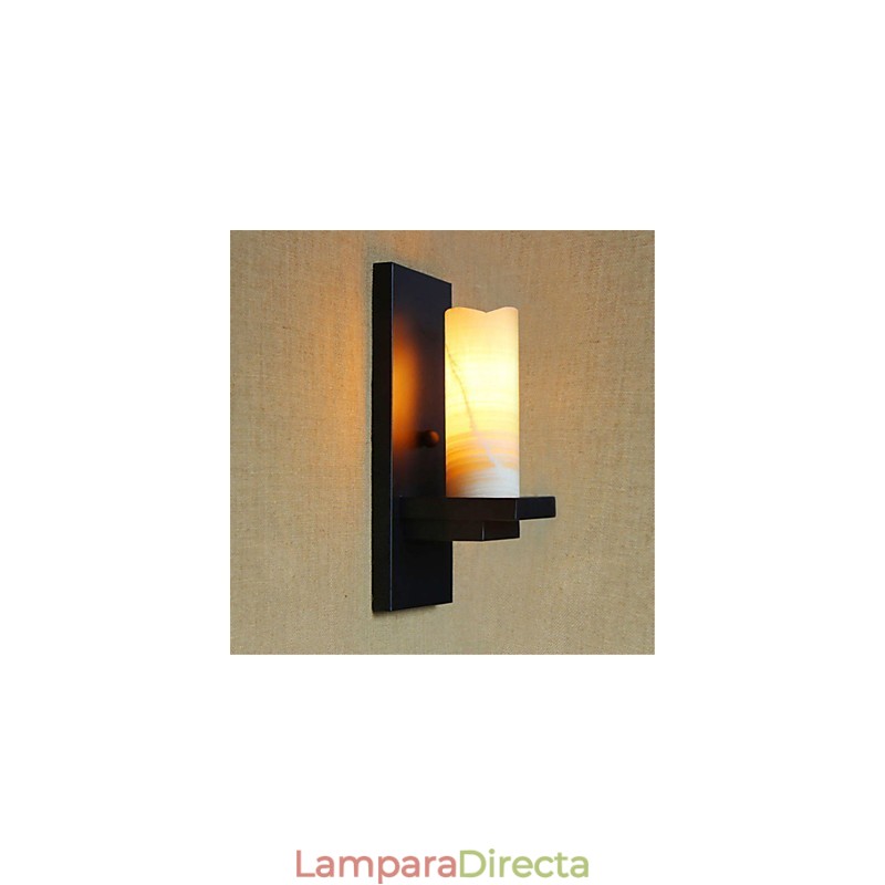 Apliques de pared con luz ambiental de estilo retro campestre para proteger los ojos