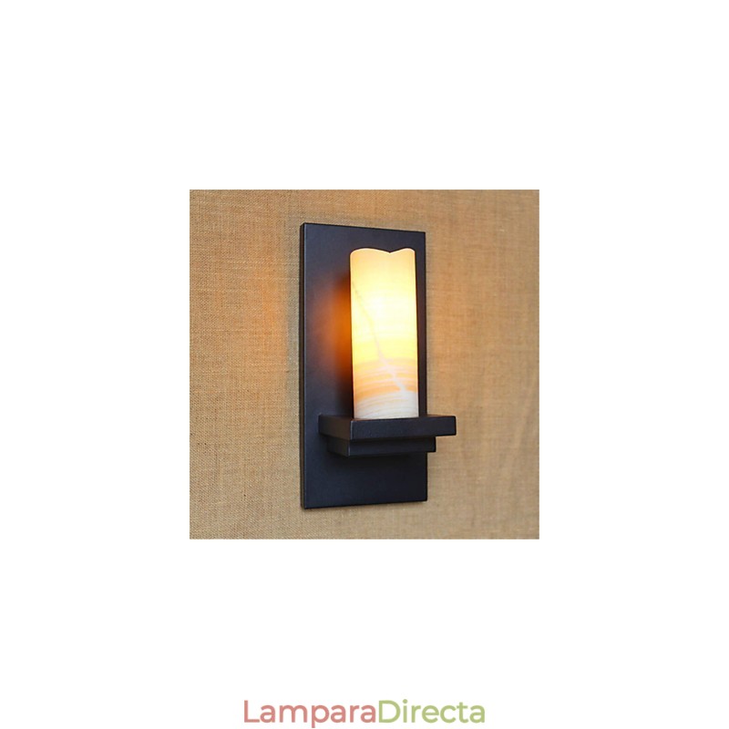 Apliques de pared con luz ambiental de estilo retro campestre para proteger los ojos