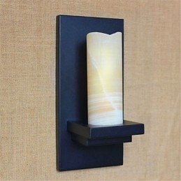 Apliques de pared con luz ambiental de estilo retro campestre para proteger los ojos
