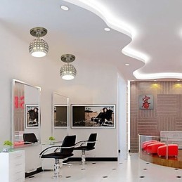 Lámpara empotrada moderna de metal galvanizado estilo mini contemporáneo