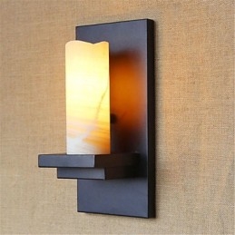 Apliques de pared con luz ambiental de estilo retro campestre para proteger los ojos