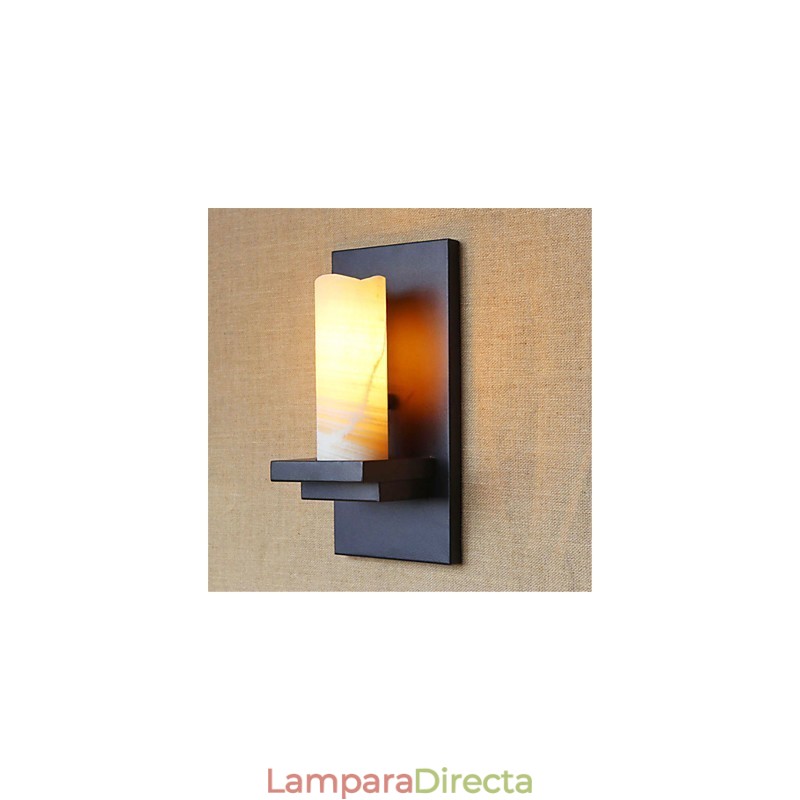 Apliques de pared con luz ambiental de estilo retro campestre para proteger los ojos