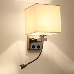 Apliques de pared modernos y contemporáneos con acabado galvanizado para iluminación ambiental.
