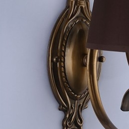 Apliques de pared con luz empotrada, clásicos tradicionales, galvanizados, para protección ocular.