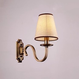 Apliques de pared con luz empotrada, clásicos tradicionales, galvanizados, para protección ocular.