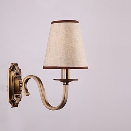Apliques de pared con luz empotrada, clásicos tradicionales, galvanizados, para protección ocular.