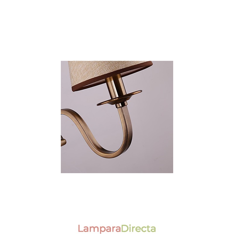 Apliques de pared con luz empotrada, clásicos tradicionales, galvanizados, para protección ocular.