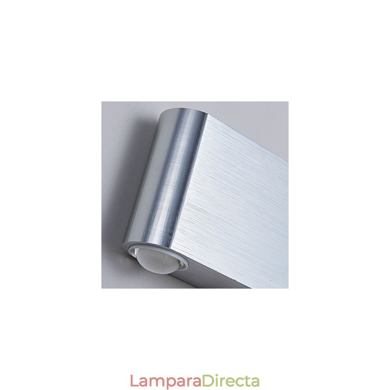 Lámpara de pared empotrada de aluminio moderna y ligera integrada