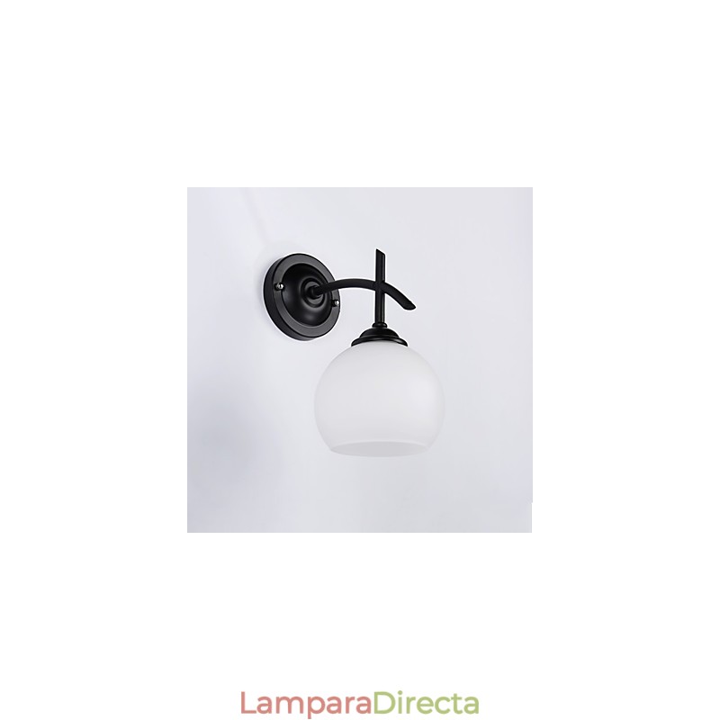 Apliques de pared con luz descendente para protección ocular con pintura contemporánea moderna
