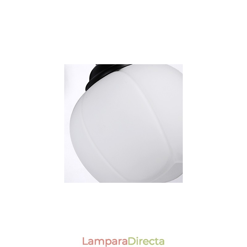 Apliques de pared con luz descendente para protección ocular con pintura contemporánea moderna