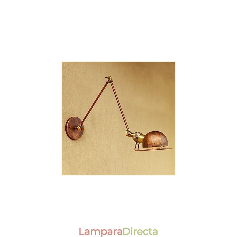 Moderno, contemporáneo, estilo campestre retro galvanizado para protección ocular de estilo mini.