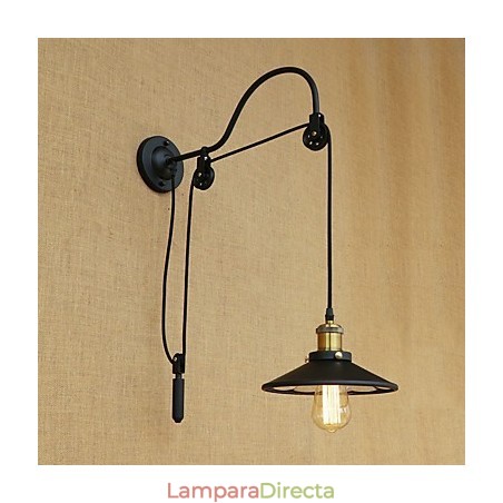 Aplique de pared con luz ambiental de elevación ajustable con pintura retro campestre Aplique de pared con luz ambiental de elevación ajustable con pintura retro campestre