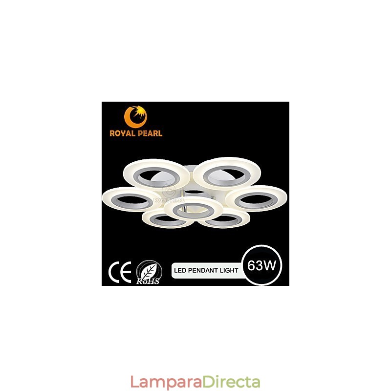 Lámpara colgante de 63 W con productos de exportación de alta demanda