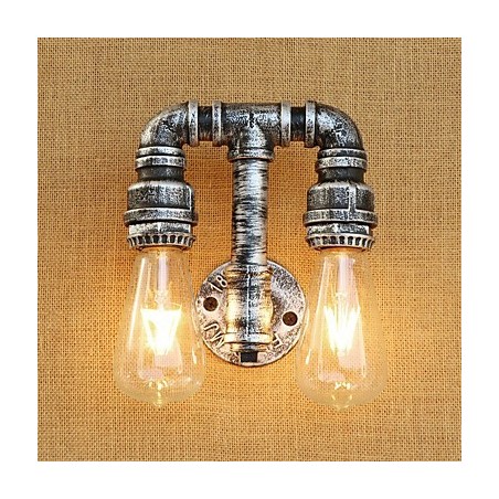 Aplique de pared con luz ambiental de brazo oscilante con pintura retro campestre Aplique de pared con luz ambiental de brazo oscilante con pintura retro campestre