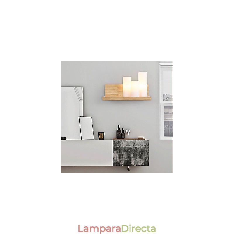 Apliques de pared con luz ambiental, acabado en óxido negro contemporáneo y moderno para protección ocular.