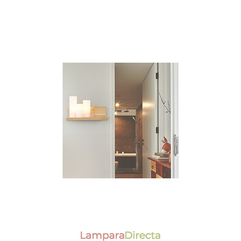 Apliques de pared con luz ambiental, acabado en óxido negro contemporáneo y moderno para protección ocular.