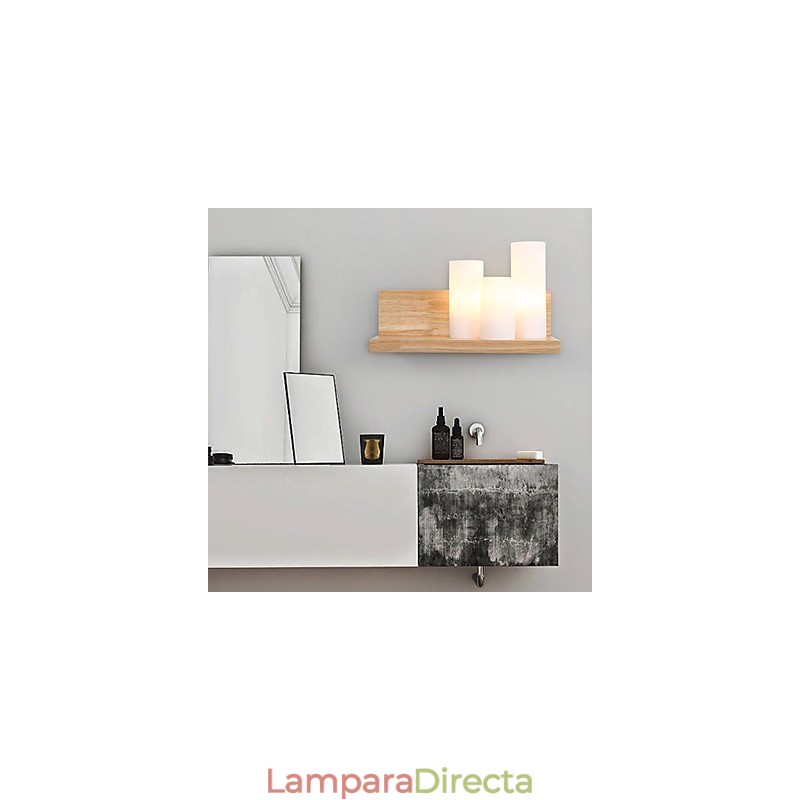 Apliques de pared con luz ambiental, acabado en óxido negro contemporáneo y moderno para protección ocular.