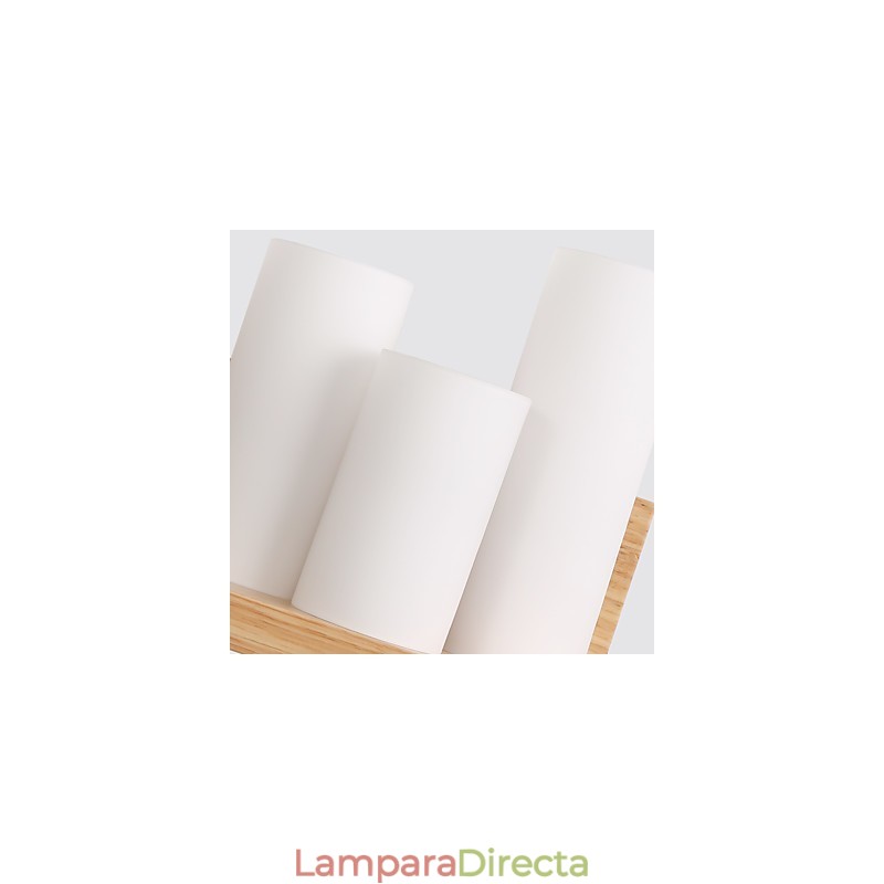 Apliques de pared con luz ambiental, acabado en óxido negro contemporáneo y moderno para protección ocular.