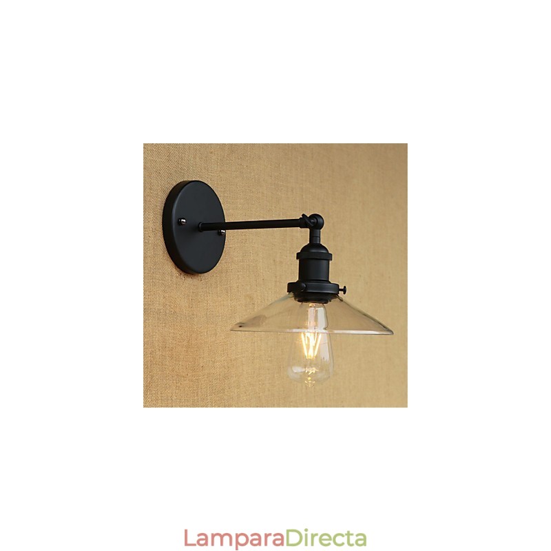 Pintura retro campestre contemporánea moderna para pared con luz ambiental de estilo mini