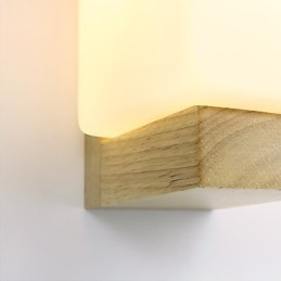 Apliques de pared con luz ambiental y protección ocular con pintura contemporánea moderna