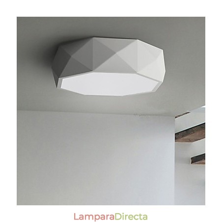 Lámparas de techo geométricas de luz blanca concisas modernas Lámparas de techo geométricas de luz blanca concisas modernas