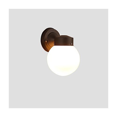 Aplique de pared con luz ambiental de estilo mini con acabado de óxido negro contemporáneo moderno Aplique de pared con luz ambiental de estilo mini con acabado de óxido negro contemporáneo moderno