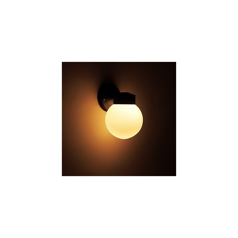 Aplique de pared con luz ambiental de estilo mini con acabado de óxido negro contemporáneo moderno