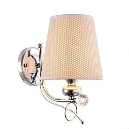 Lámpara de pared moderna y contemporánea con acabado galvanizado para protección ocular de estilo mini.
