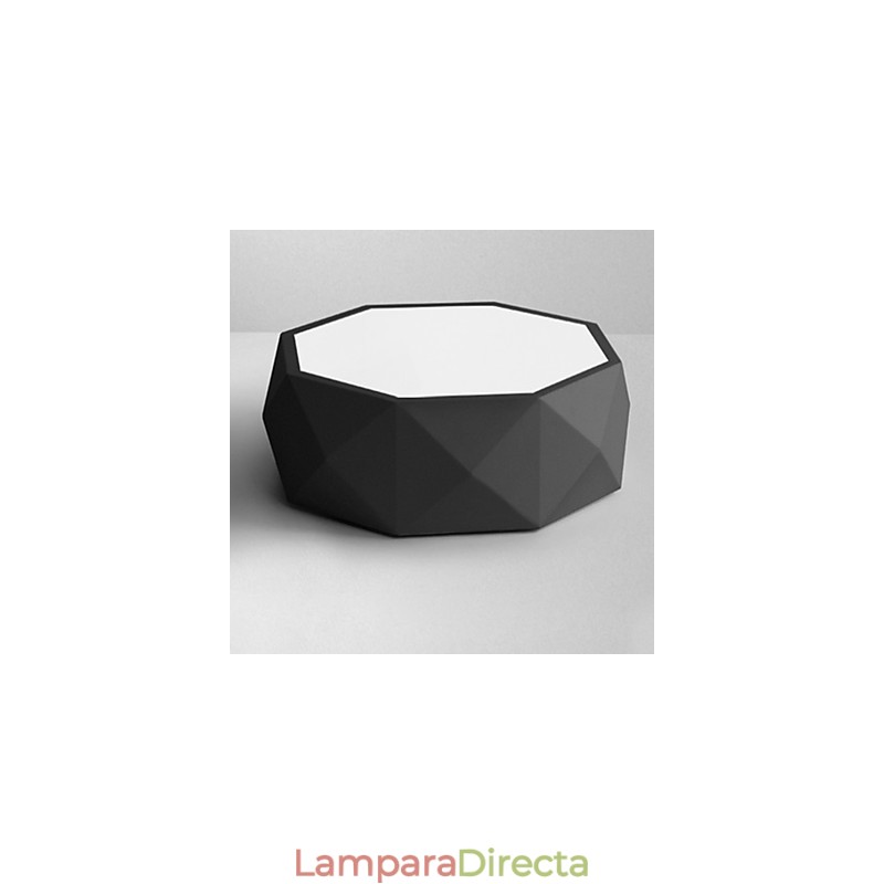 Lámparas de techo geométricas de luz blanca concisas modernas