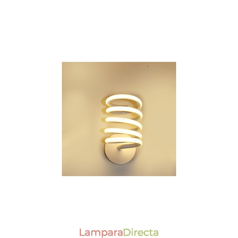 Lámpara de pared de aluminio moderna minimalista para dormitorio, pasillo, lámpara de noche, lámpara creativa
