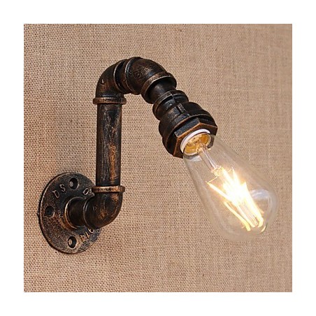 Apliques de pared con luz ambiental de brazo oscilante estilo mini con pintura retro campestre Apliques de pared con luz ambiental de brazo oscilante estilo mini con pintura retro campestre