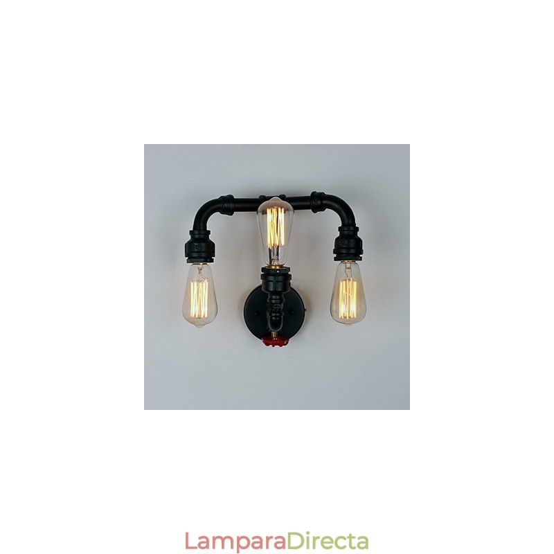 Apliques de pared estilo mini con pintura rústica, estilo moderno, contemporáneo, estilo campestre y retro.