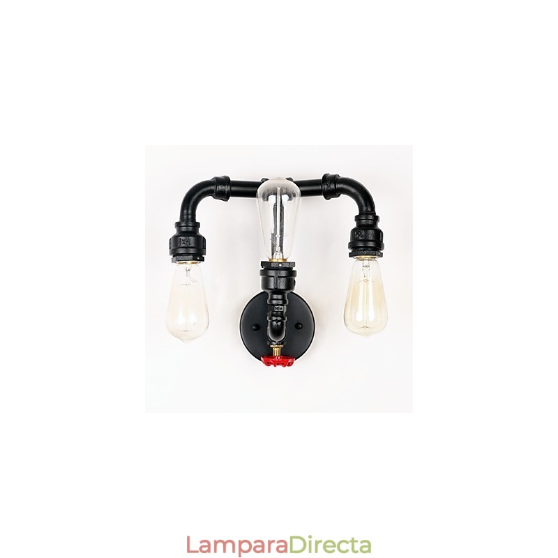 Apliques de pared estilo mini con pintura rústica, estilo moderno, contemporáneo, estilo campestre y retro.