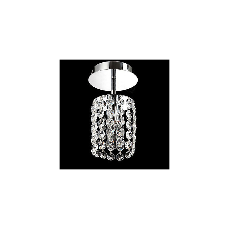 Mini lámpara de techo de cristal