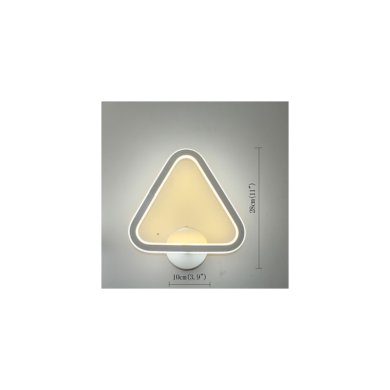 Lámpara de pared de 26 W, iluminación para dormitorio, lámpara de noche, lámpara de pasillo y porche.