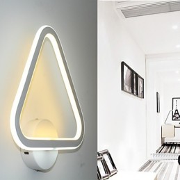 Lámpara de pared de 26 W, iluminación para dormitorio, lámpara de noche, lámpara de pasillo y porche.