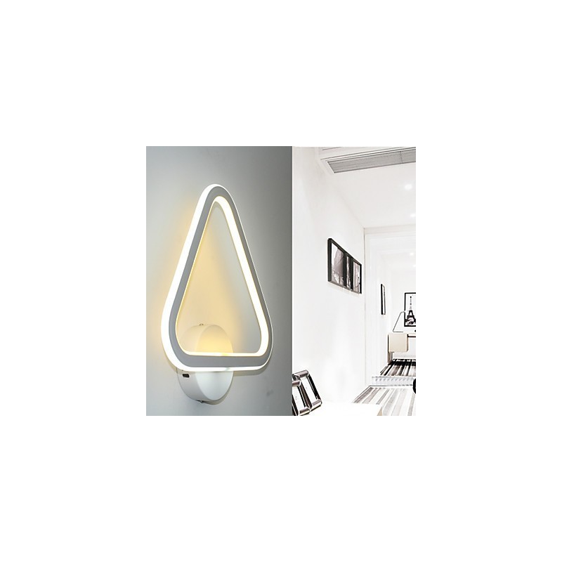 Lámpara de pared de 26 W, iluminación para dormitorio, lámpara de noche, lámpara de pasillo y porche.