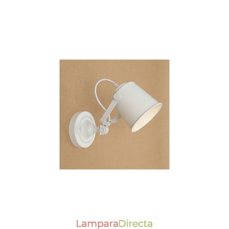 Lámpara de pared de acero pintado, estilo café americano negro, estilo retro, con sable de luz.
