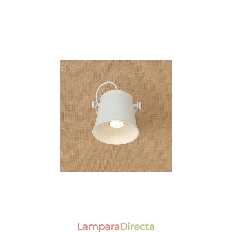 Lámpara de pared de acero pintado, estilo café americano negro, estilo retro, con sable de luz.
