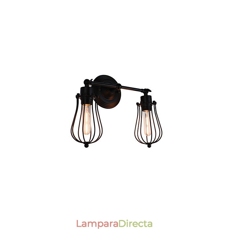 Pintura rústica de cabaña para iluminación ambiental Lámparas de pared Lámpara de pared