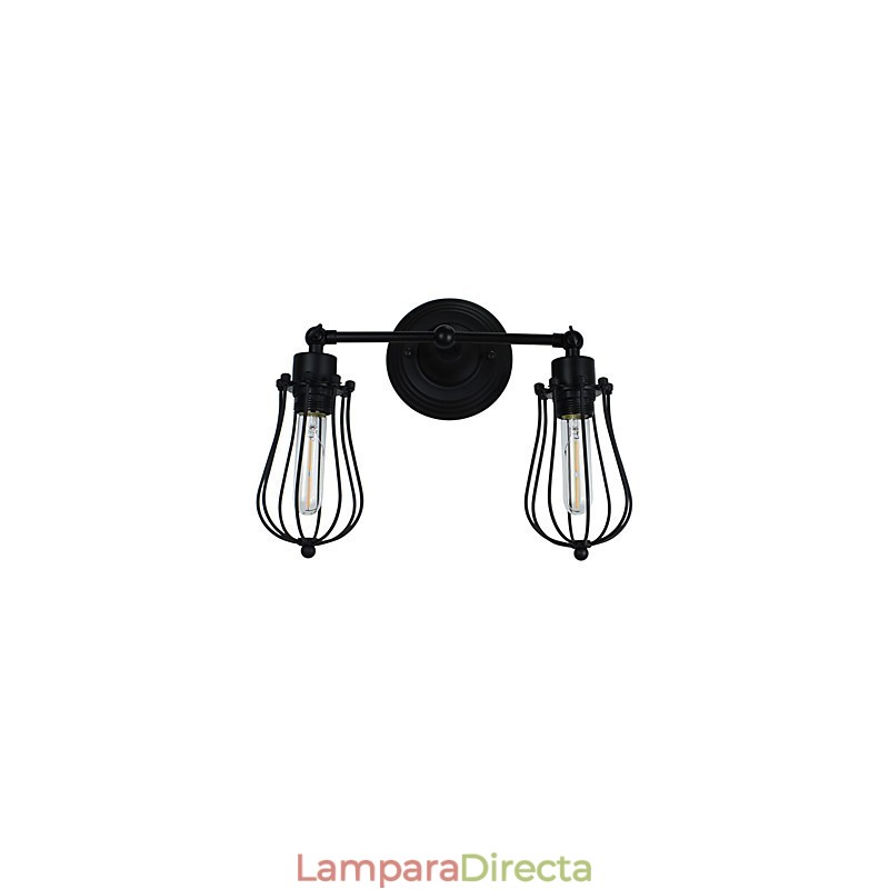 Pintura rústica de cabaña para iluminación ambiental Lámparas de pared Lámpara de pared