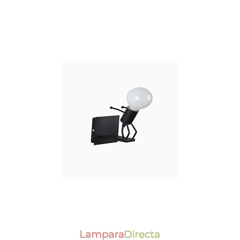 Pintura novedosa de estilo rústico clásico tradicional para apliques de pared con luz empotrada.