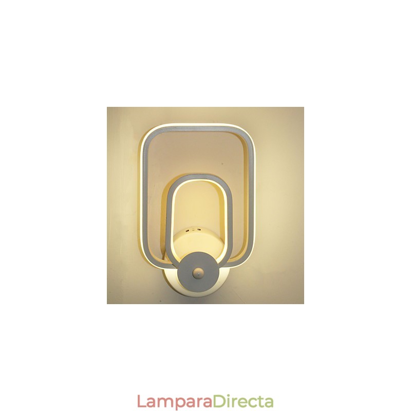 Lámpara de pared de aluminio moderna minimalista para balcón, escalera, lámpara de pared decorativa, luces de noche