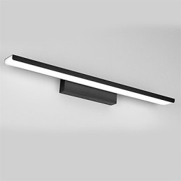 Lámpara de espejo de 32 W de alta calidad, luces de baño, materiales de aluminio y luces de pared de acrílico, iluminación de maquillaje
