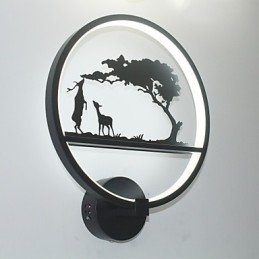 Lámpara de pared de aluminio de nueva iluminación, lámpara de pared moderna y sencilla, luces artísticas para pasillos, iluminación comercial para mesita de noche