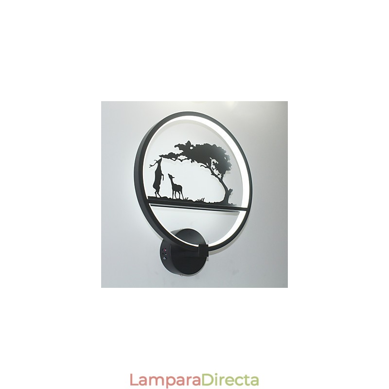 Lámpara de pared de aluminio de nueva iluminación, lámpara de pared moderna y sencilla, luces artísticas para pasillos, iluminación comercial para mesita de noche