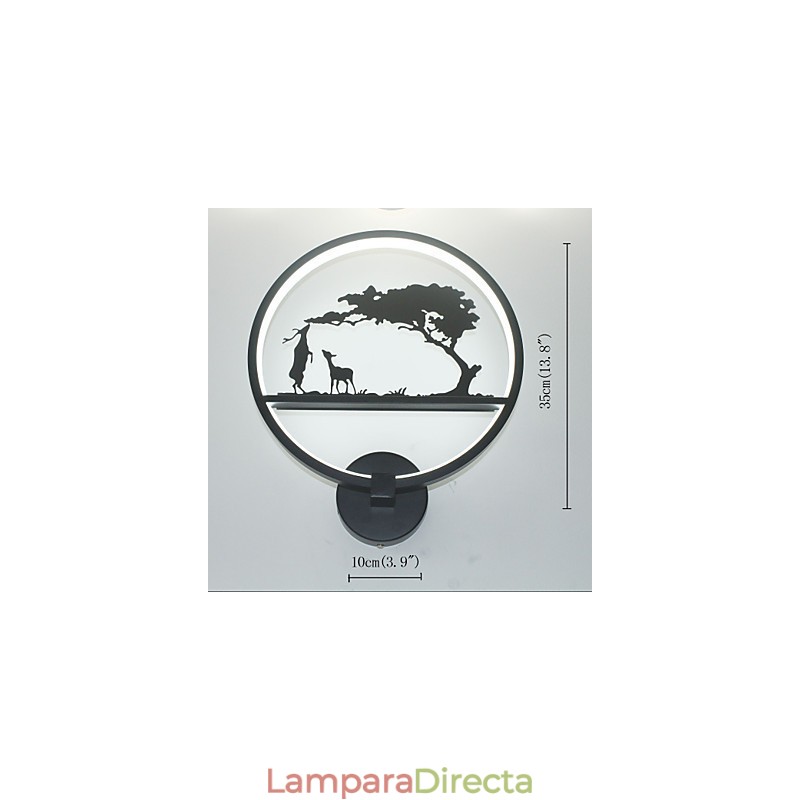 Lámpara de pared de aluminio de nueva iluminación, lámpara de pared moderna y sencilla, luces artísticas para pasillos, iluminación comercial para mesita de noche